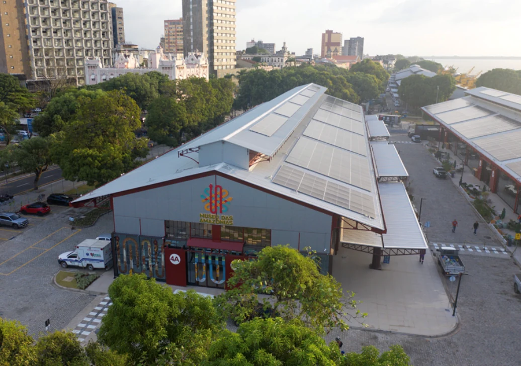Museu das Amazônias within the Porto Futuro complex